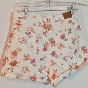 American Eagle Floral Mom Hi-Rise Shorts